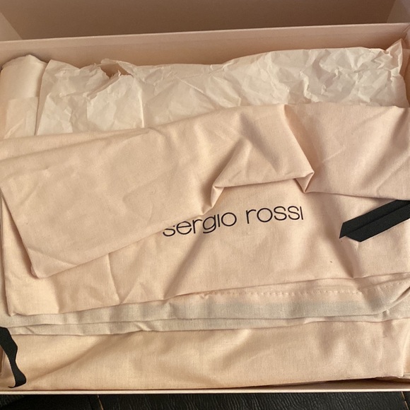 Sergio Rossi sequined boots Sz40 NIB $2k - Picture 8 of 11